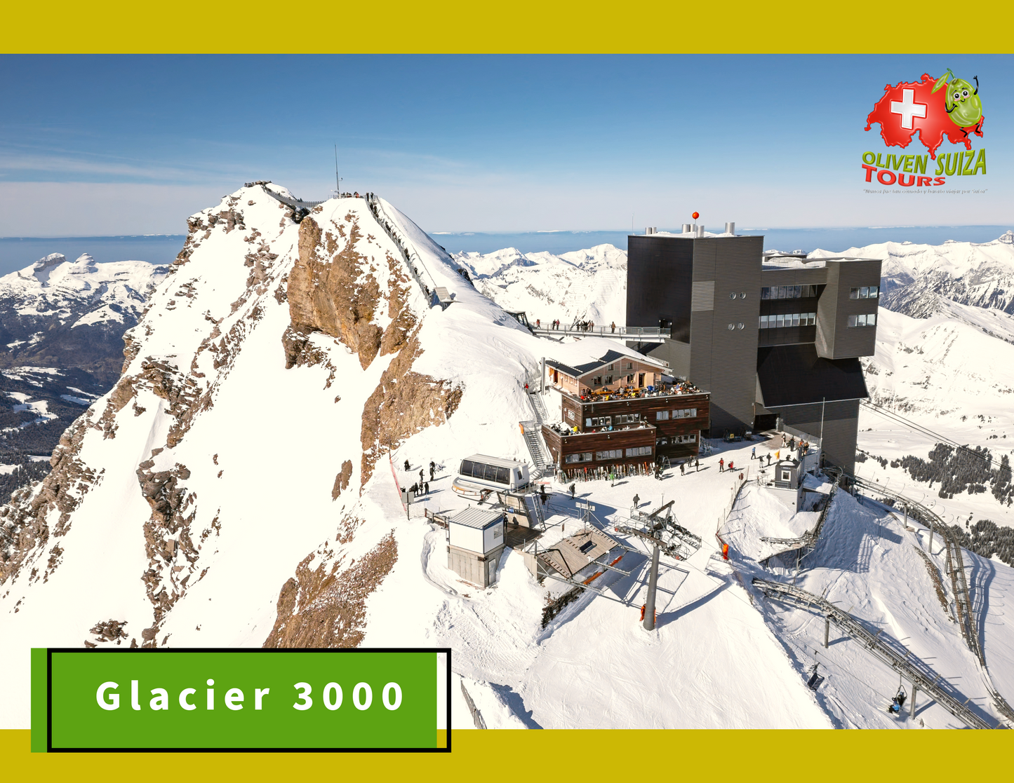 Regional: Lausana - Glacier 3000 - Vevey - Ginebra