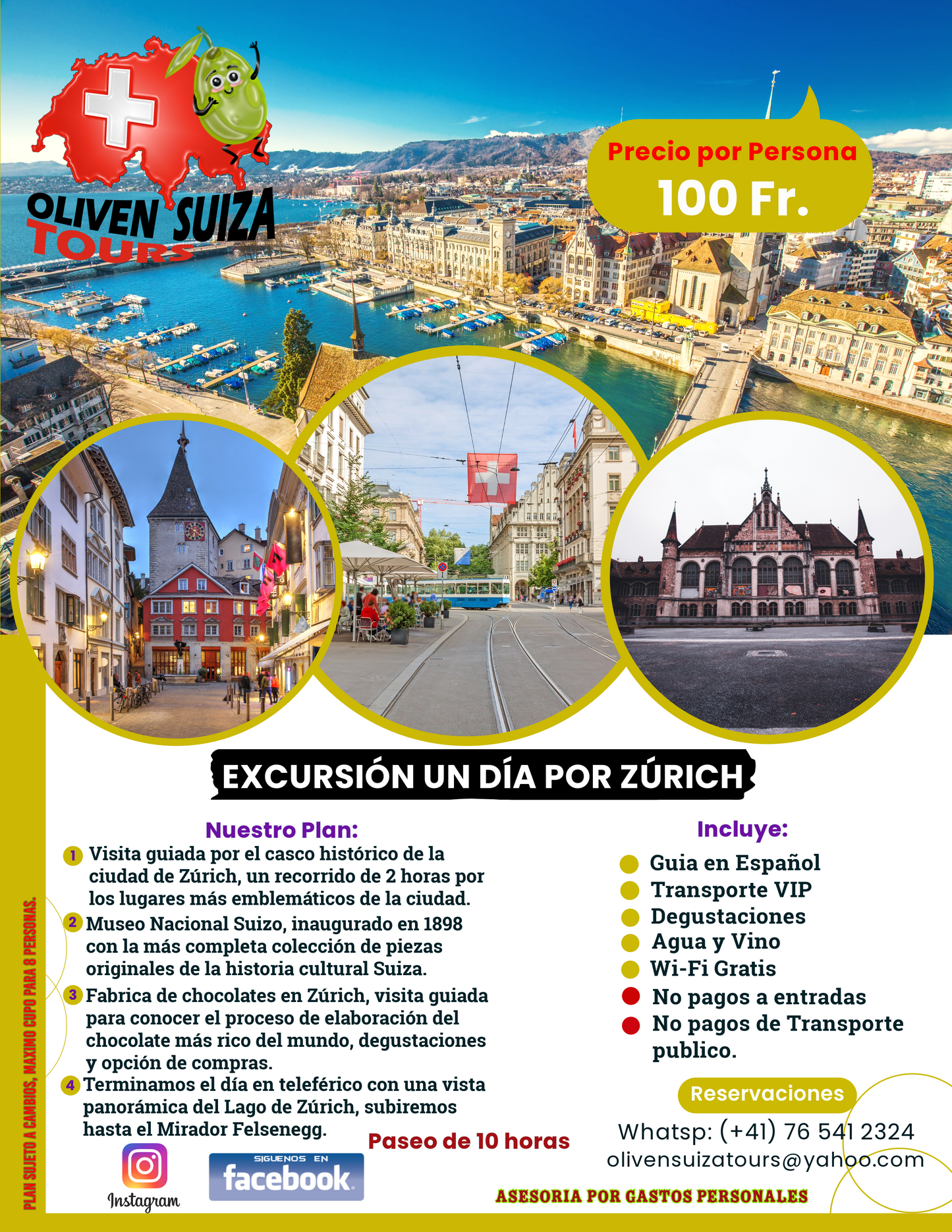 Un Día en la ciudad de Zúrich