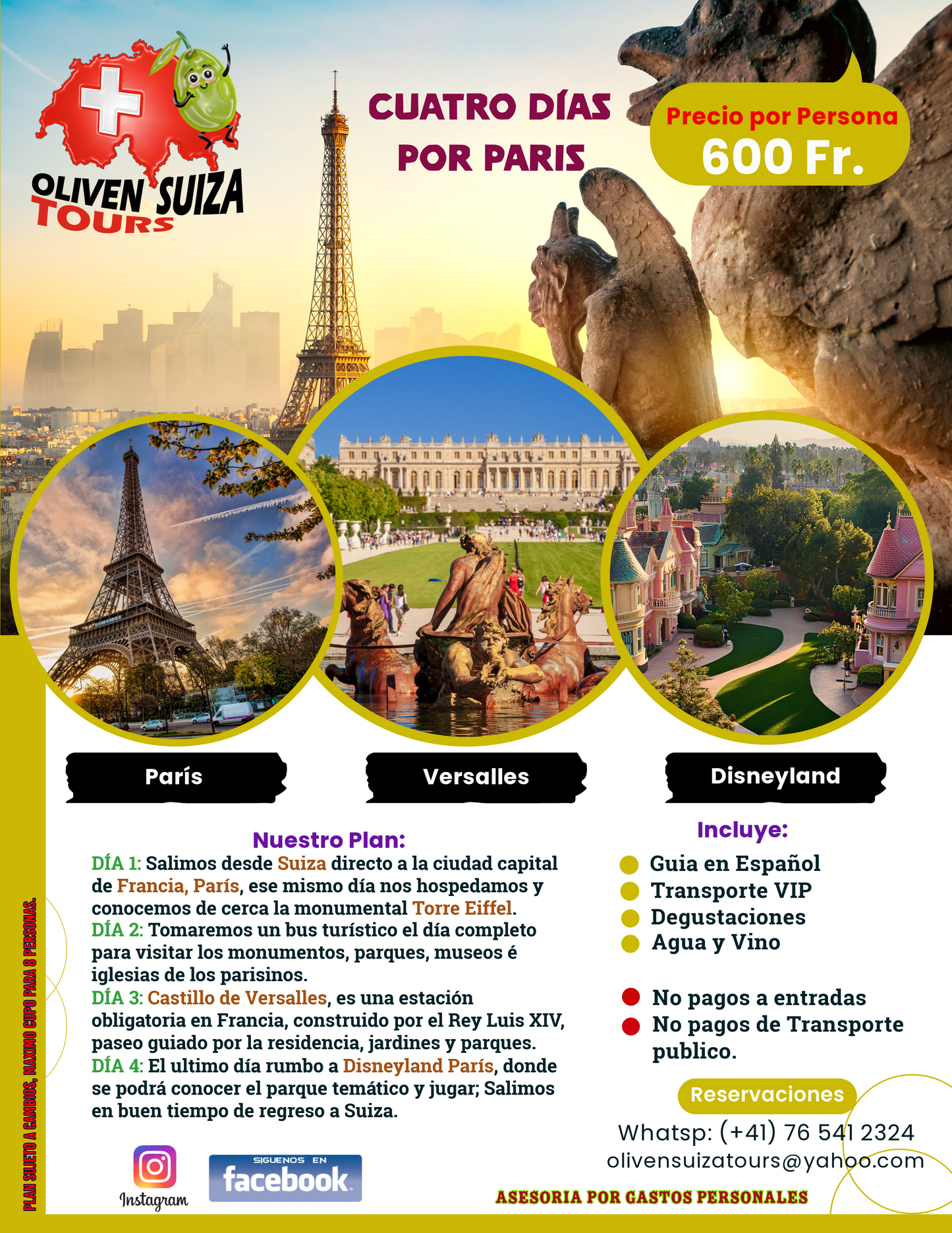 Cuatro días en París (Francia)