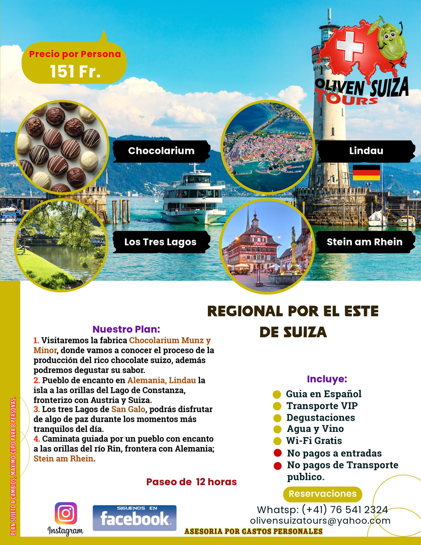Regional: Chocolarium Munz - Drei Weieren - Stein am Rhein - Alemania: Lindau