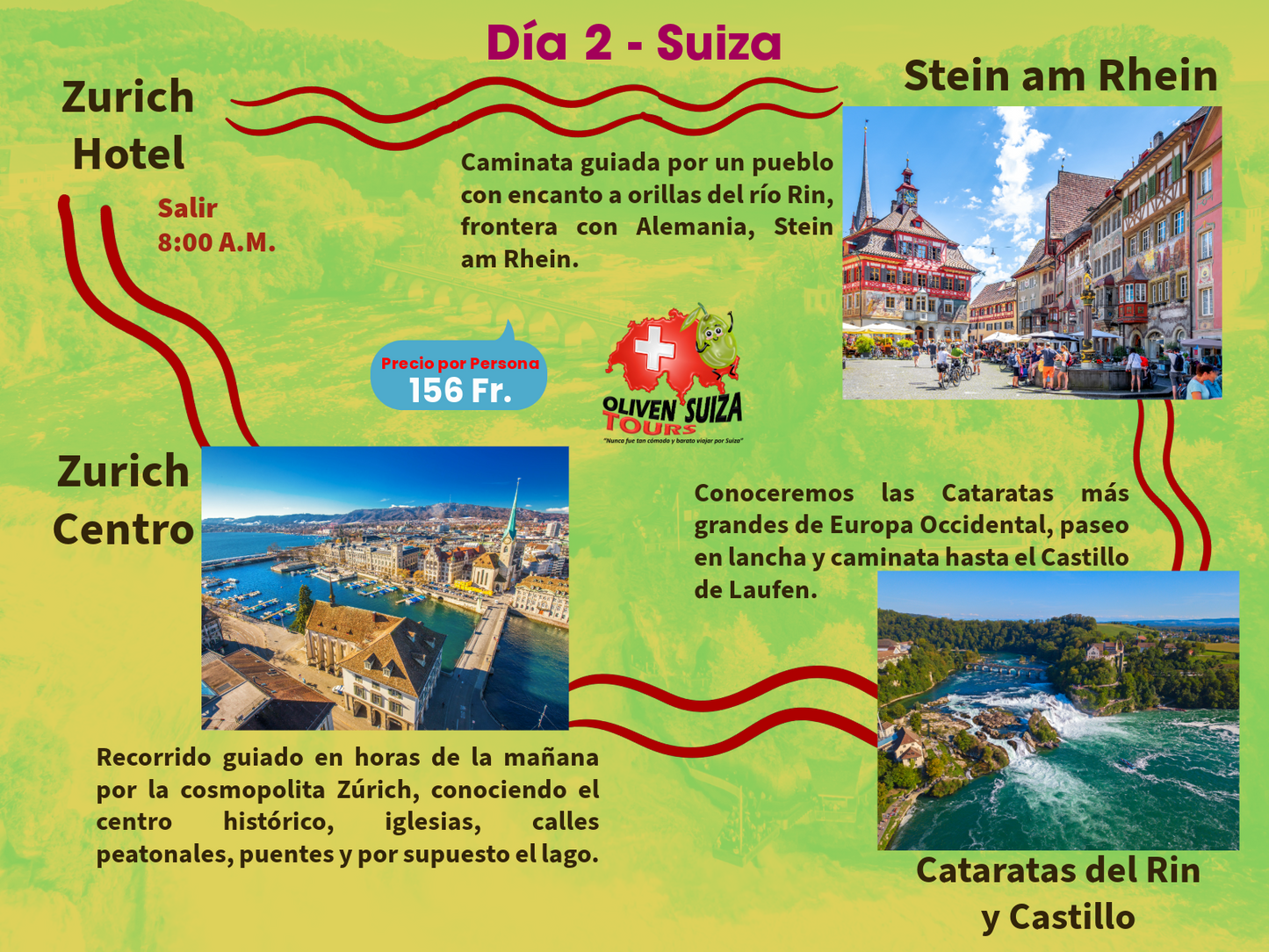 Conoce Suiza en dos Días - Económico