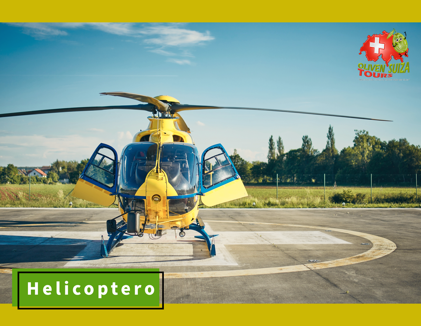Sobrevuela Suiza en Helicóptero