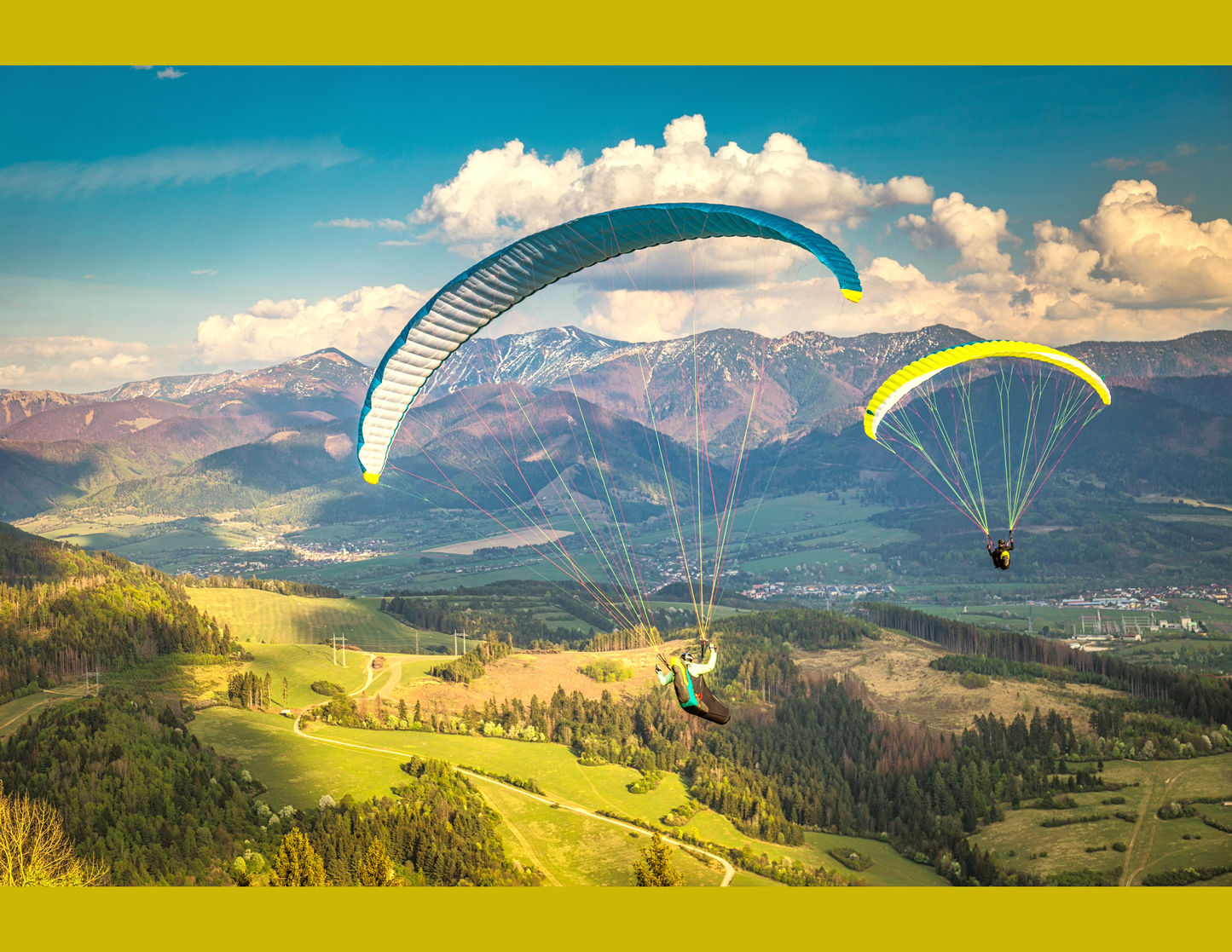 Parapente en Suiza