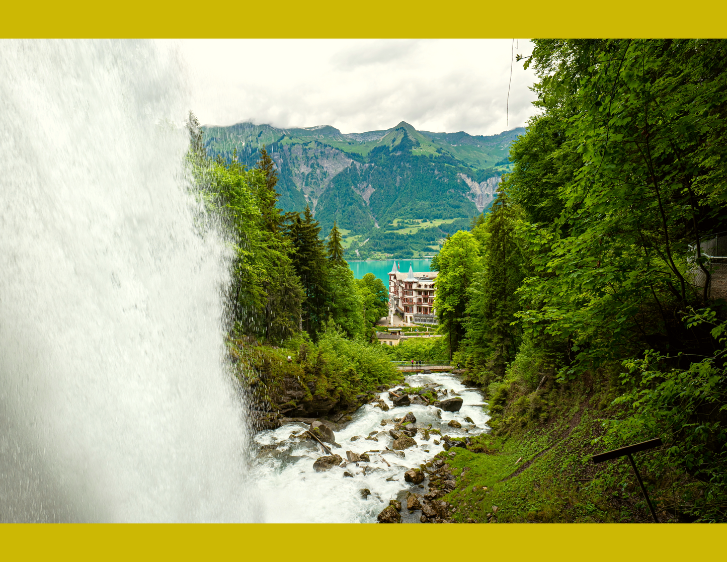 Brienz - Giessbach - Interlaken - Berna - Thun - Dos días