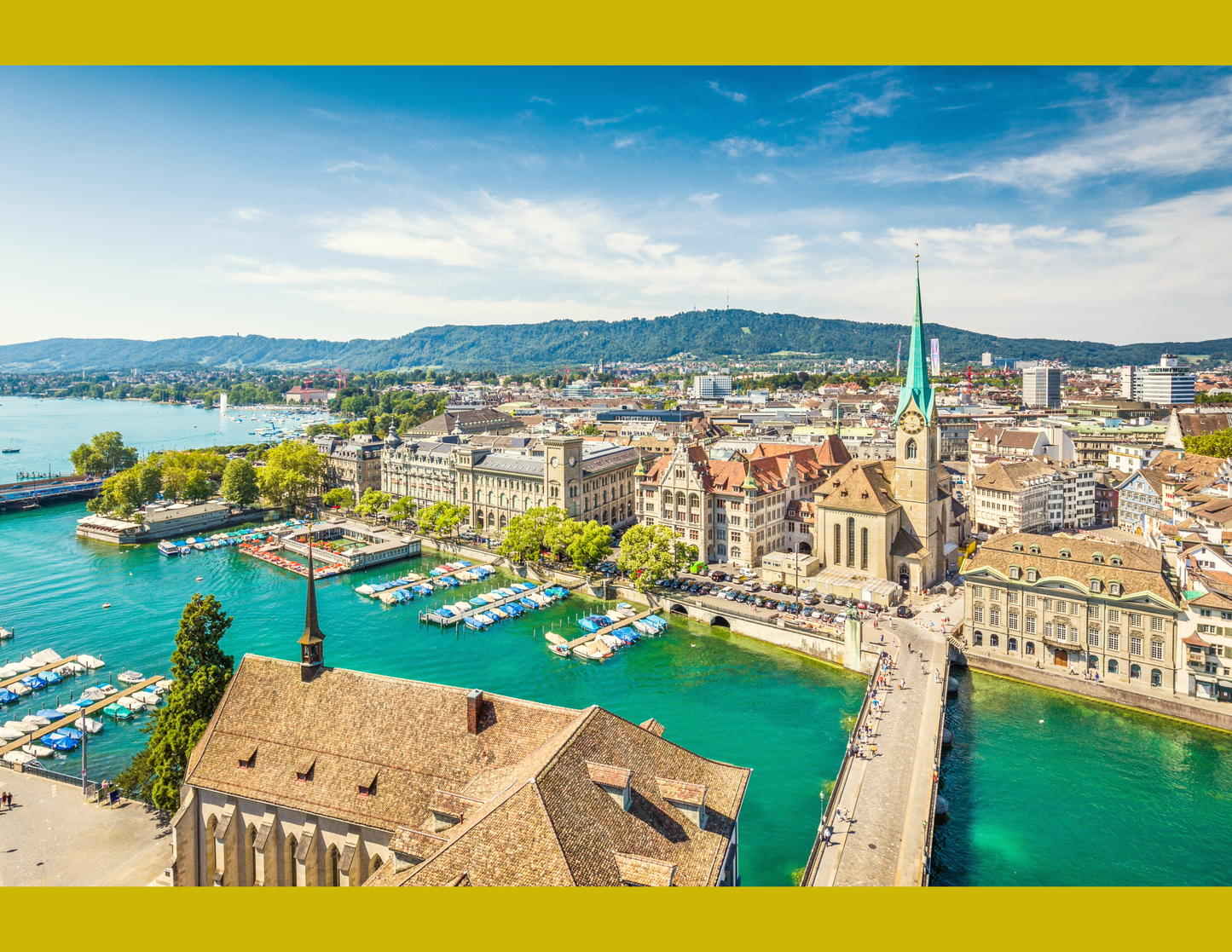 Centro histórico de Zúrich - Ciudad de Lucerna - Mirador Felsenegg de Zúrich