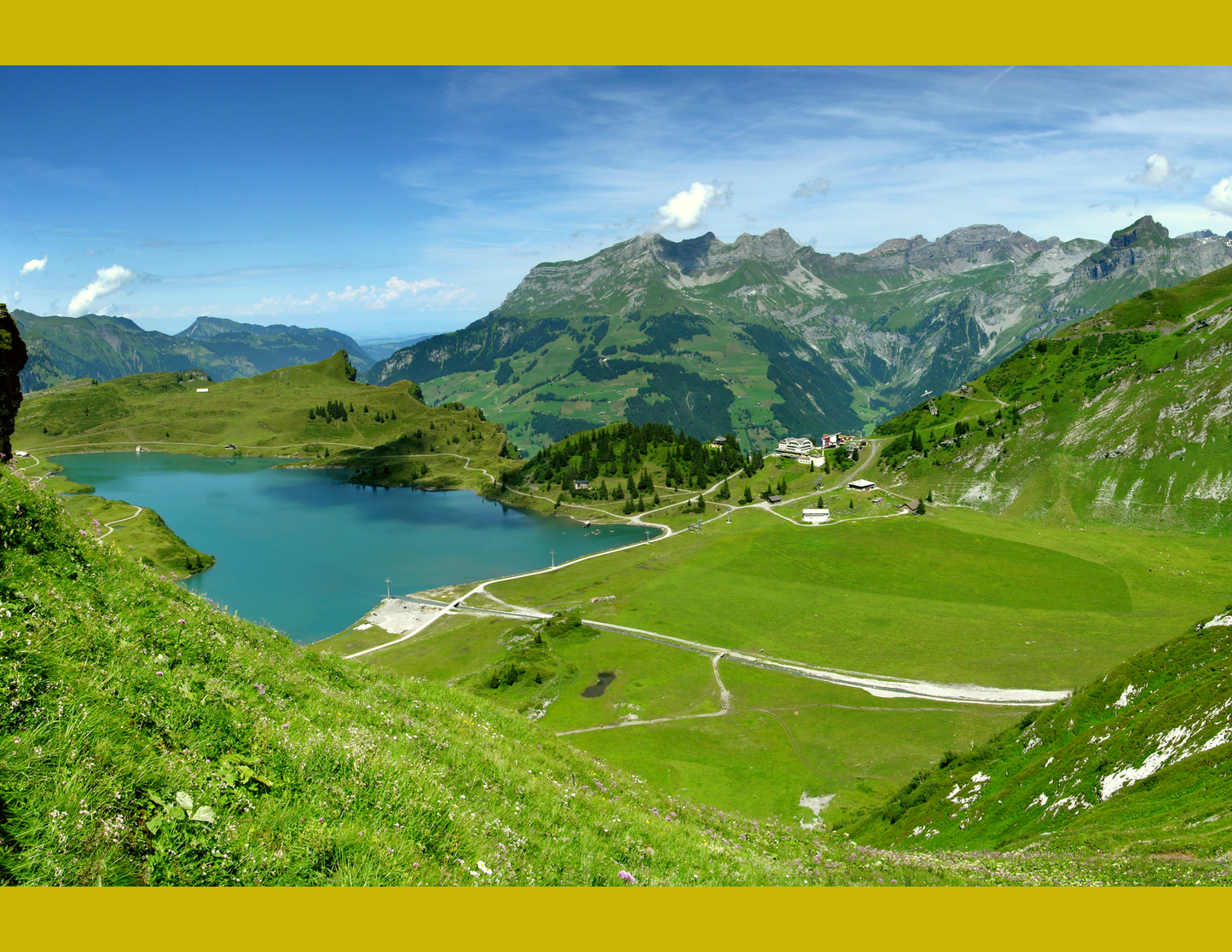 Montaña Titlis (Glaciar Alpino) - Lago Trub - Isla Ufenau en Zúrich