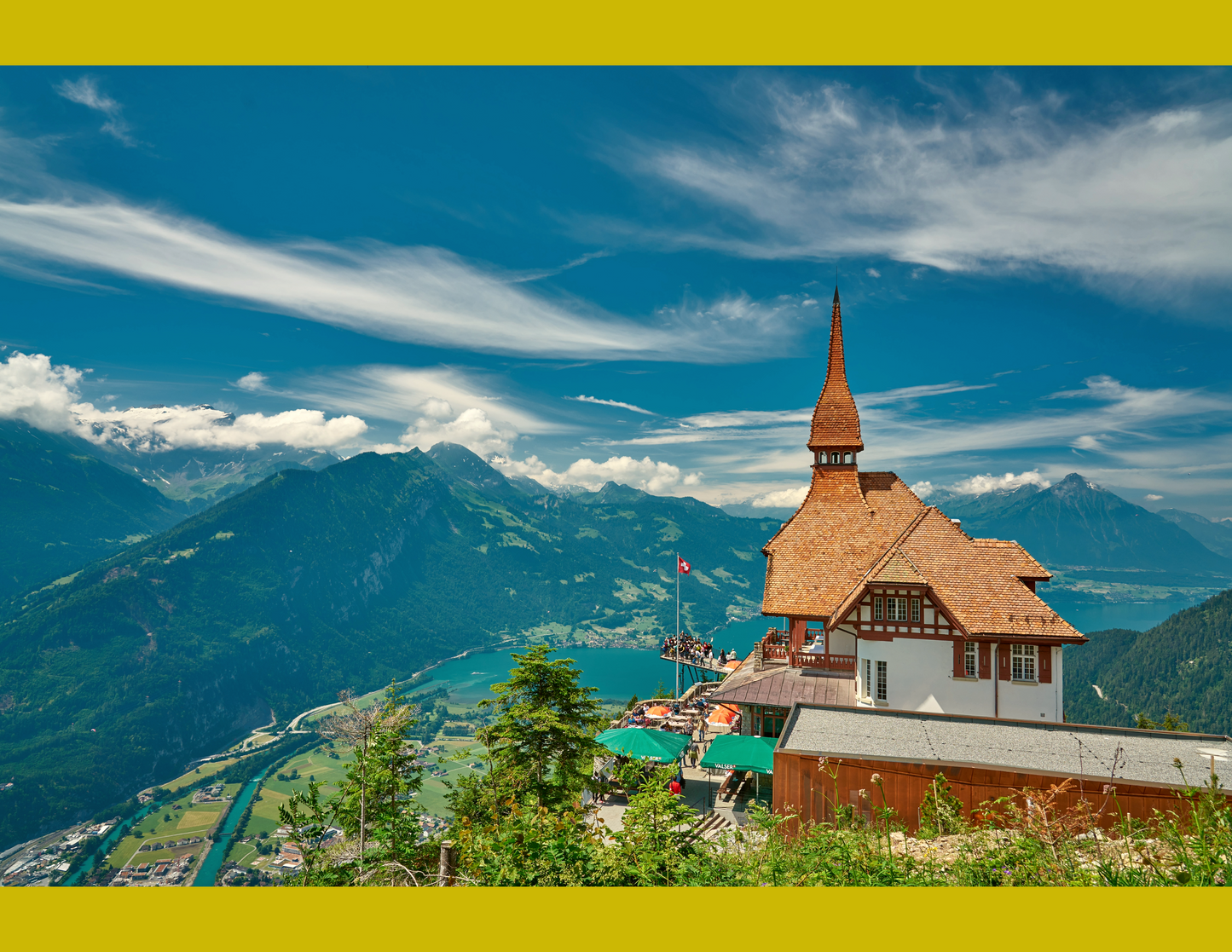 Brienz - Giessbach - Interlaken - Berna - Thun - Dos días