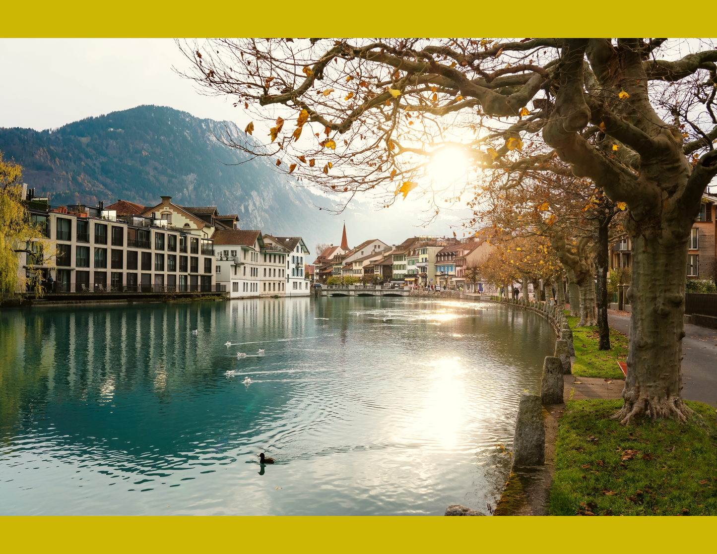 Brienz - Giessbach - Interlaken - Berna - Thun - Dos días