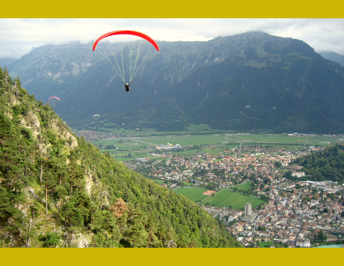 Parapente en Suiza