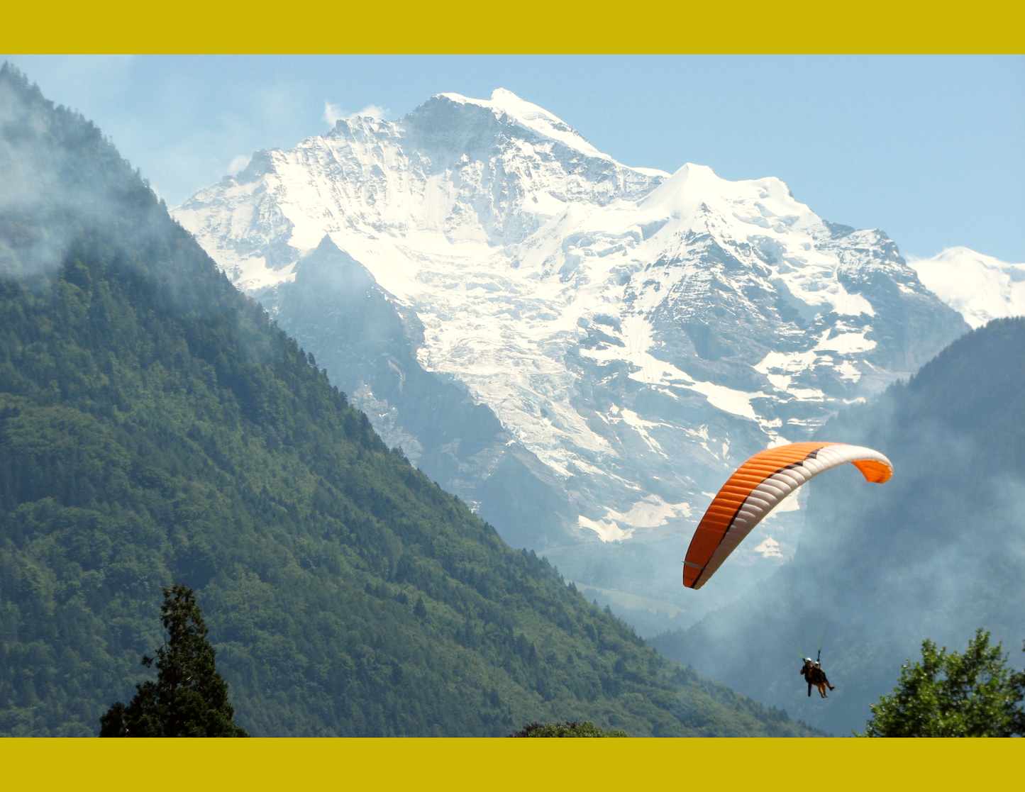 Parapente en Suiza