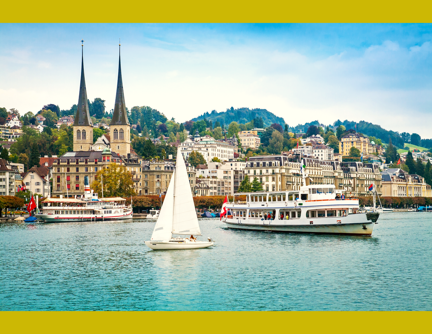 Crucero en Suiza