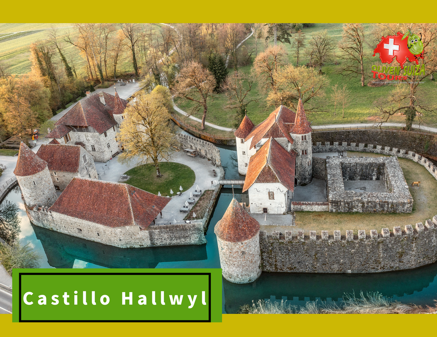 Regional: Basilea - Castillo Hallwyl - Pueblo Saint Ursanne - Waldshut Tiengen (Alemania)