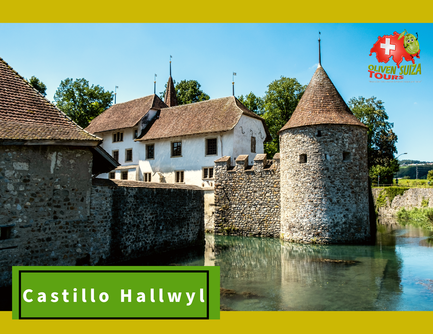 Regional: Basilea - Castillo Hallwyl - Pueblo Saint Ursanne - Waldshut Tiengen (Alemania)