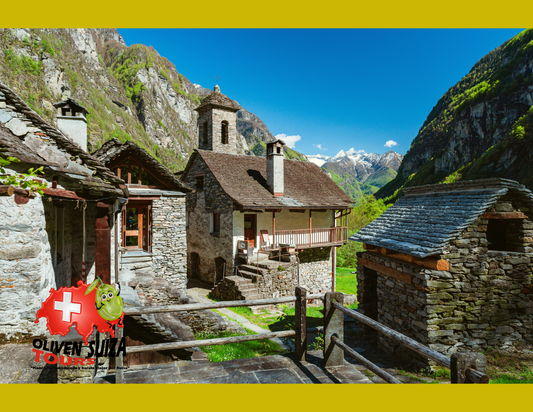 Foroglio - Faedo - Robiei - Maggia - Lavertezzo - Rasa - Sonogno - Un viaje a la edad de piedra en Suiza