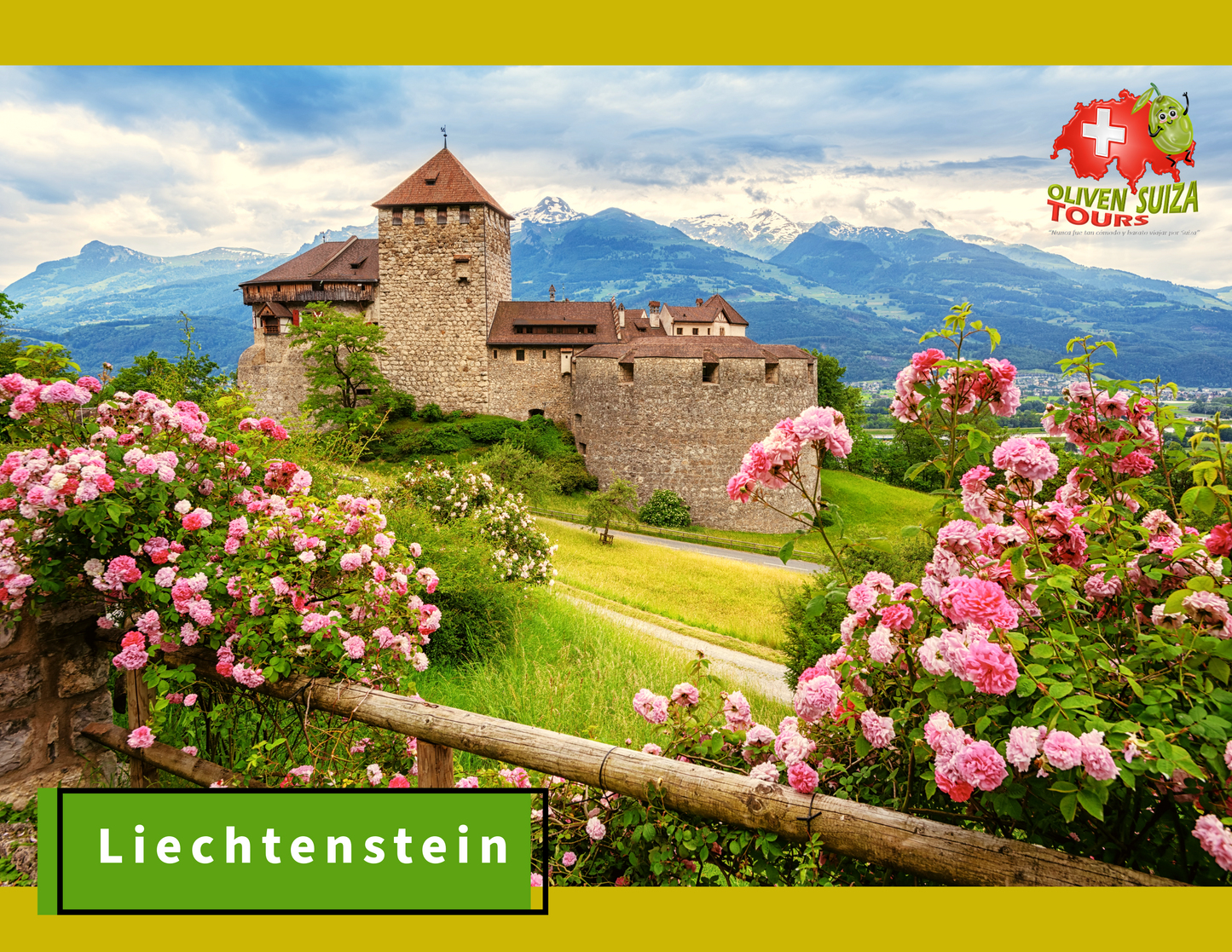 Cuatro paises en un día - Alemania - Suiza - Austria - Liechtenstein