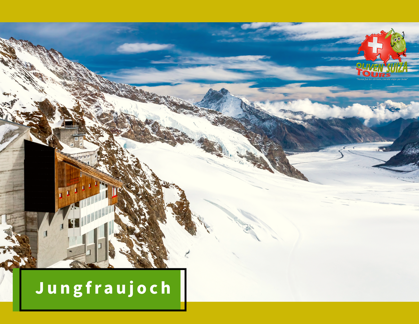 Un día excursión por Jungfraujoch "La mas alta de Europa" desde Zúrich