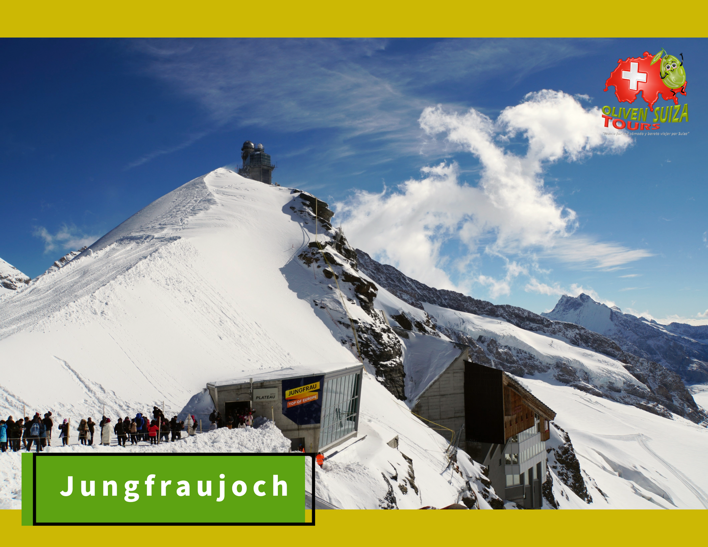 Un día excursión por Jungfraujoch "La mas alta de Europa" desde Zúrich